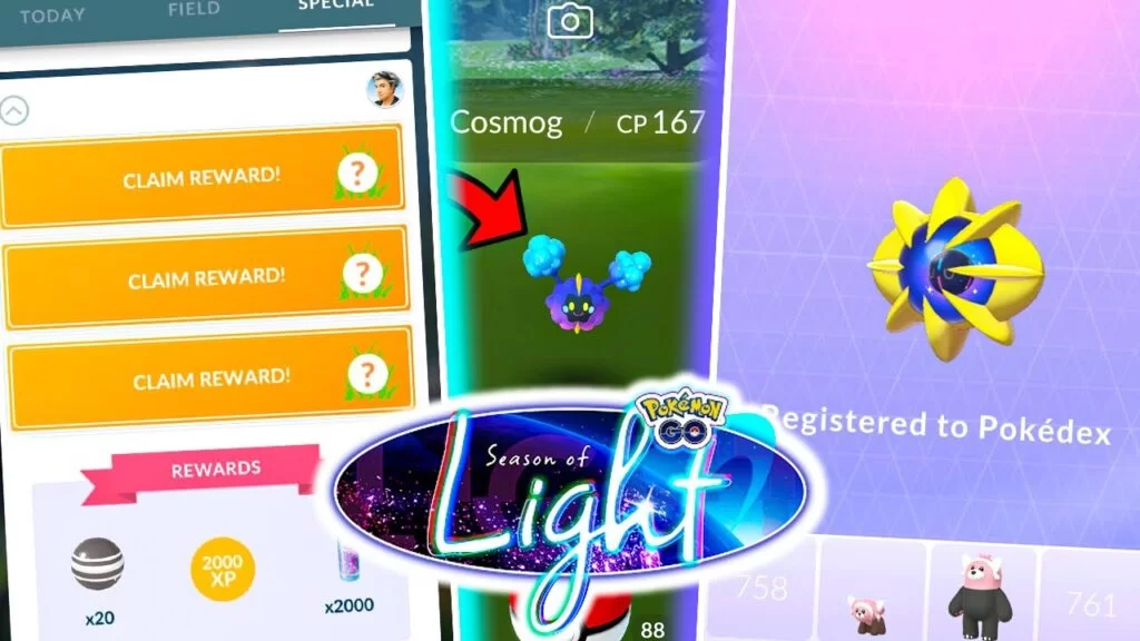 Evolve Cosmog in Pokemon Go