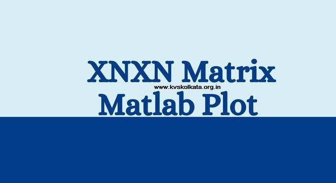 Xnxn Matrix Matlab Plot x Axis Y Example PDF
